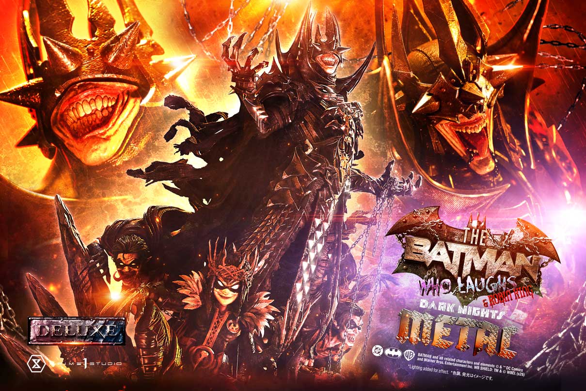 Museum Masterline Dark Nights: Death Metal The Batman Who Laughs & Robin King Deluxe Version