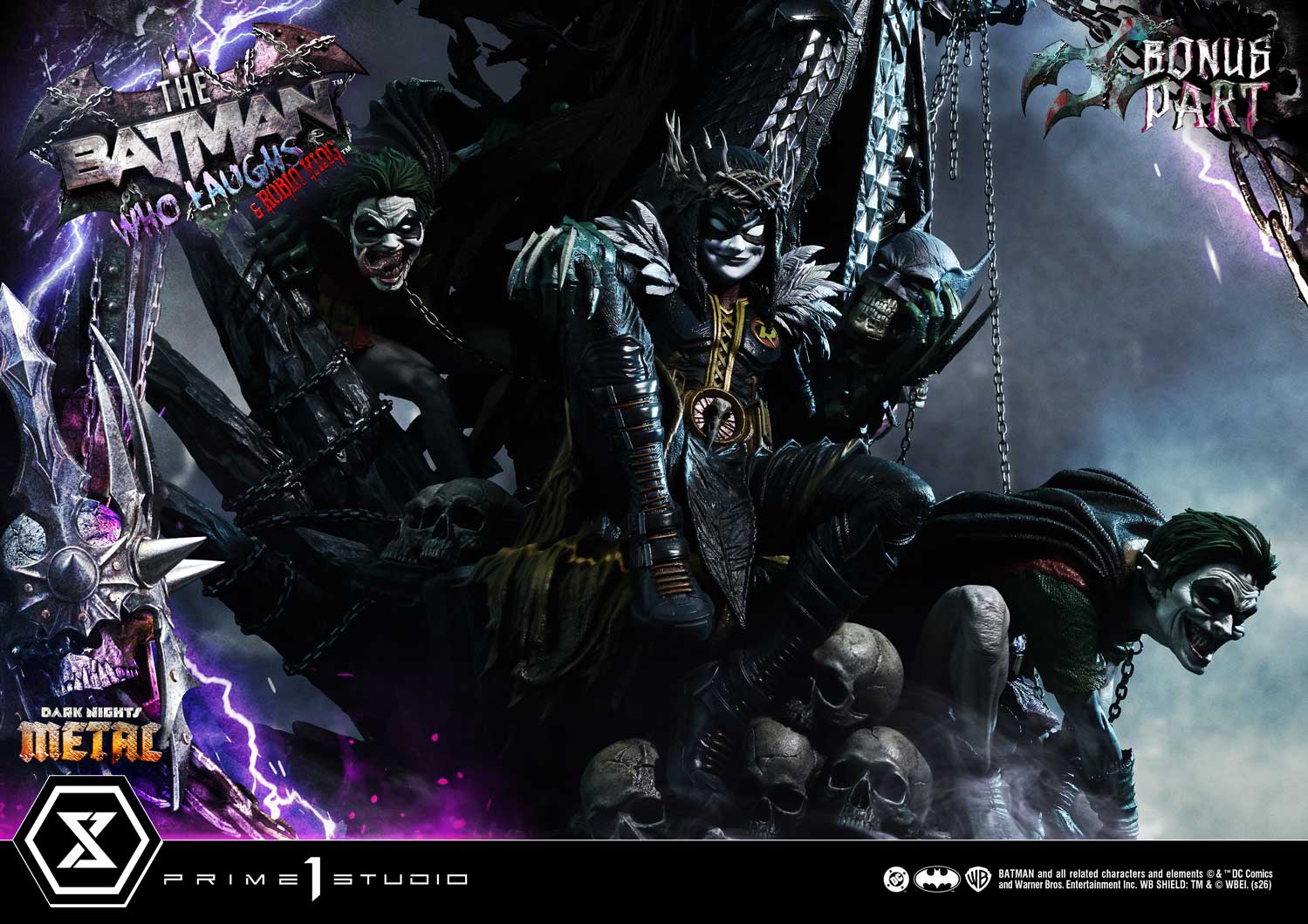 Museum Masterline Dark Nights: Death Metal The Batman Who Laughs & Robin King Deluxe Version - Image 2