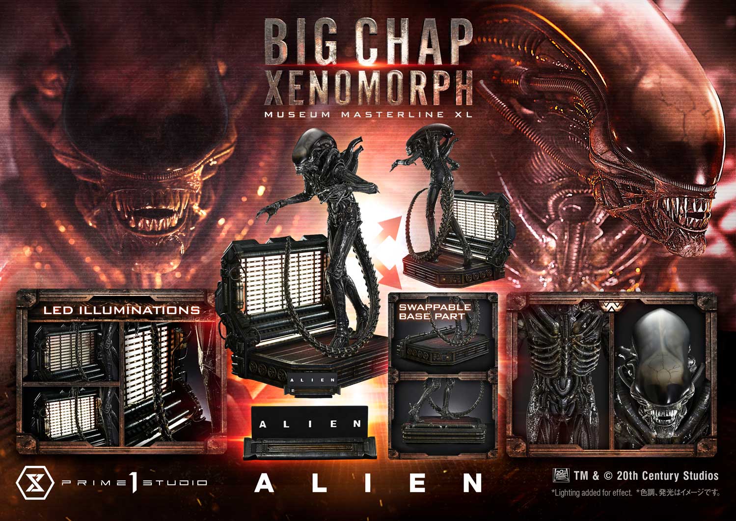 Museum Masterline XL Alien (Film) Big Chap Xenomorph Regular Ver. - Image 24