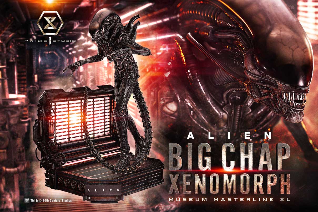 Museum Masterline XL Alien (Film) Big Chap Xenomorph Regular Ver. Bonus Version