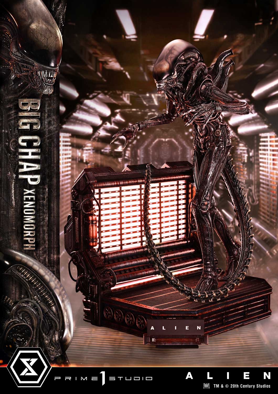 Museum Masterline XL Alien (Film) Big Chap Xenomorph Regular Ver. Bonus Version - Image 23