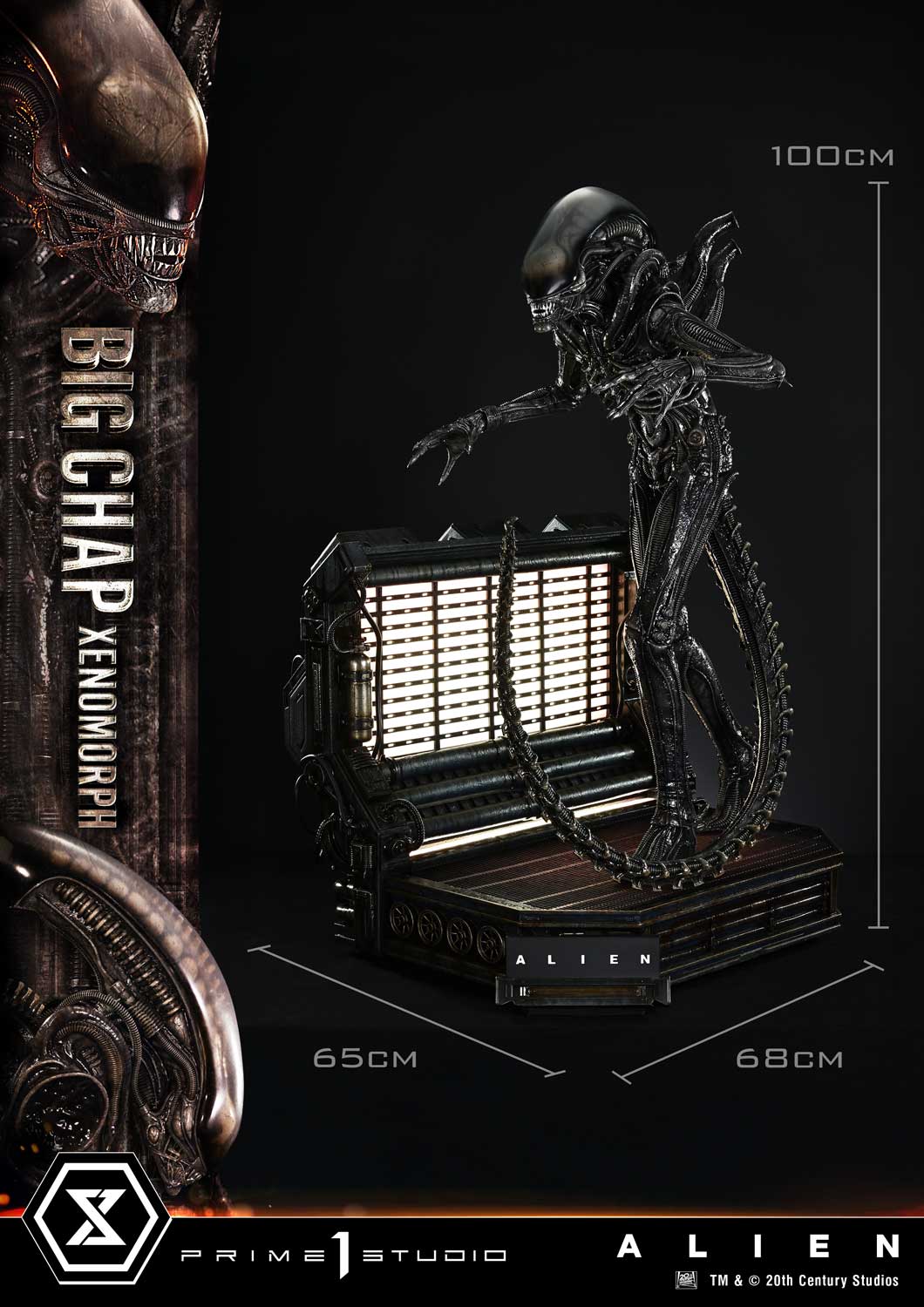 Museum Masterline XL Alien (Film) Big Chap Xenomorph Regular Ver. Bonus Version - Image 25