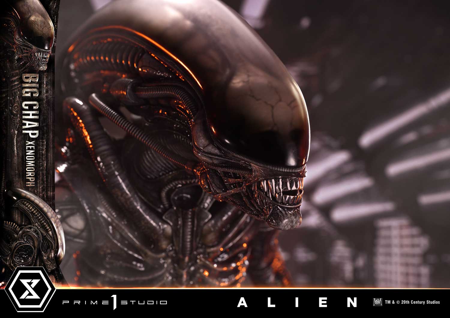 Museum Masterline XL Alien (Film) Big Chap Xenomorph Regular Ver. Bonus Version - Image 6