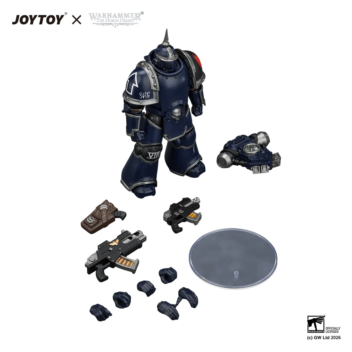 Night Lords MK III Tactical Legionary with Bolter and Bolt Pistol - Image 11