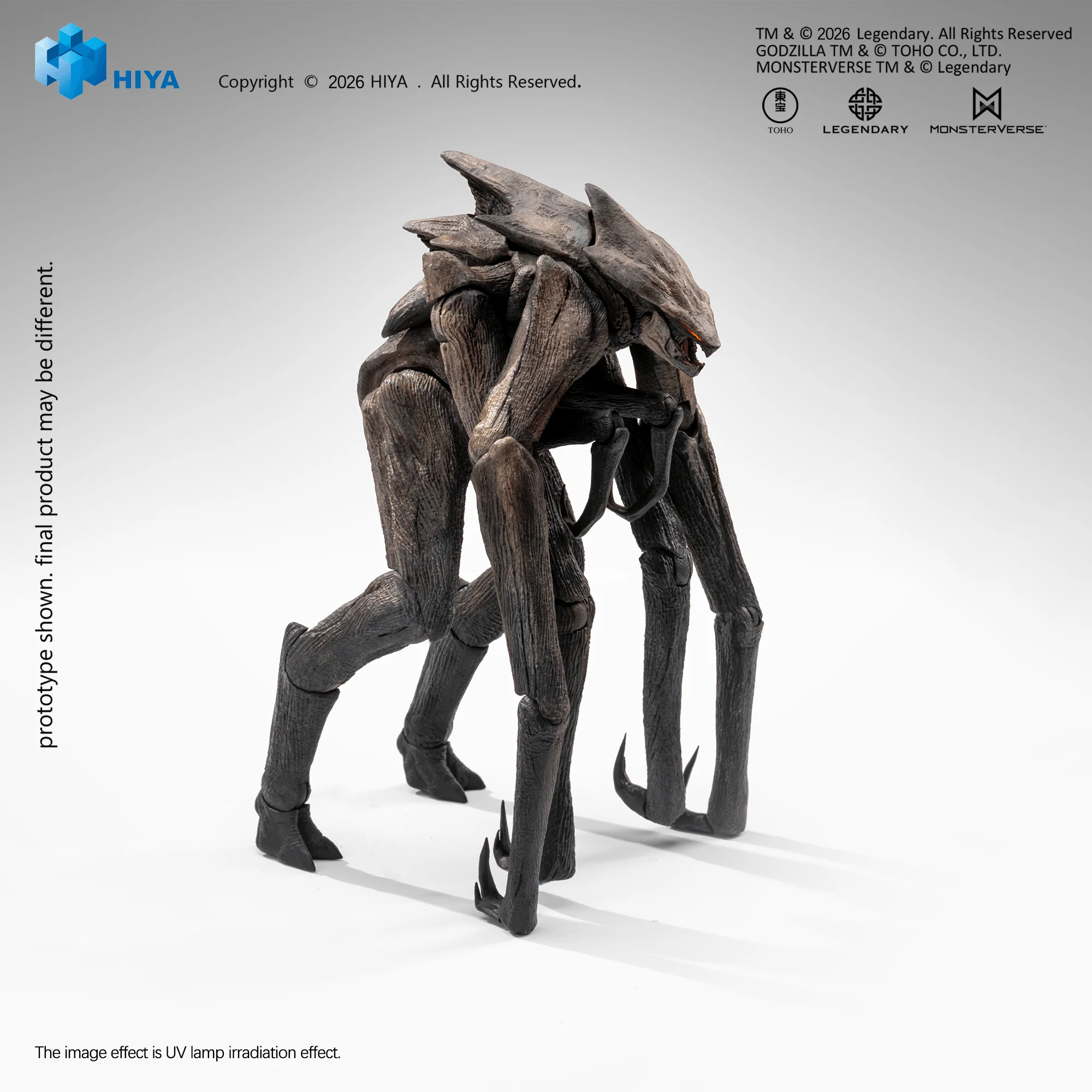 None Scale 5.9 Inch Godzilla King of the Monsters Muto Action Figure - Image 3