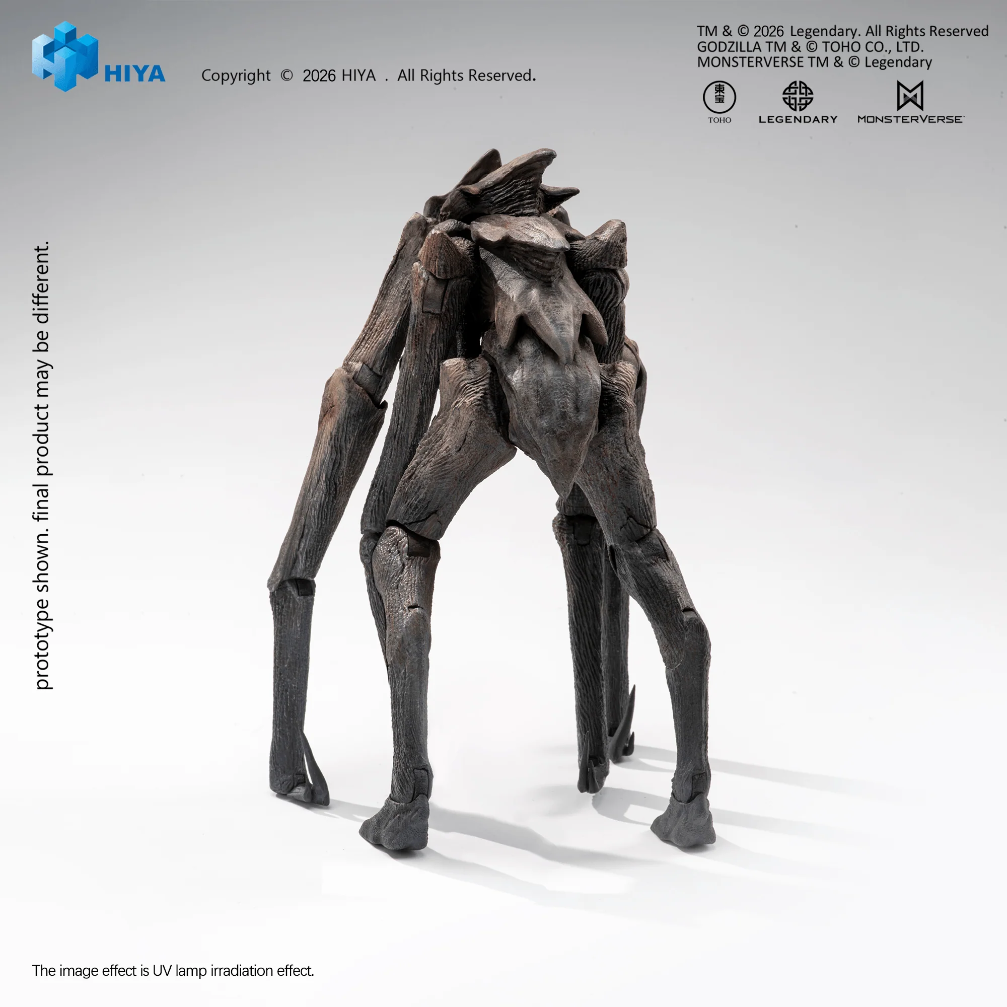 None Scale 5.9 Inch Godzilla King of the Monsters Muto Action Figure - Image 8
