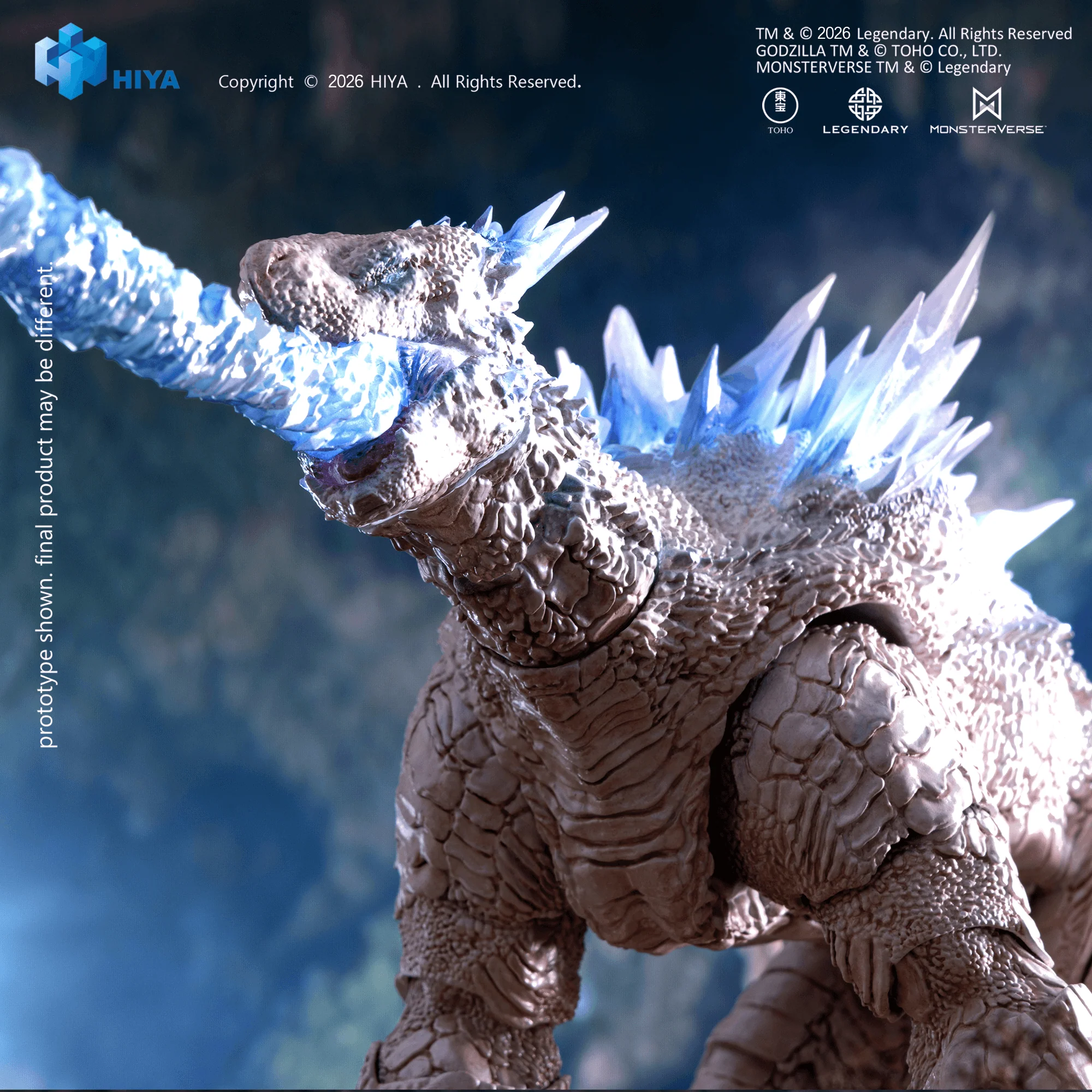 None Scale 6.7 Inch Godzilla x Kong The New Empire Frost Bite Blast Shimo Action Figure - Image 7