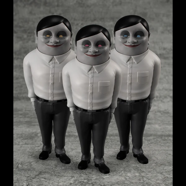 Occultic Sofubi collection TV Anime ”DAN DA DAN” Alien Serpo 3 pcs Set - Image 5