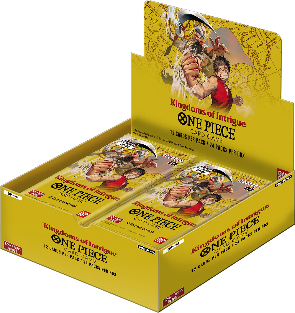 ONE PIECE CG OP-04 KINGDOMS OF INTRIGUE BOOSTER