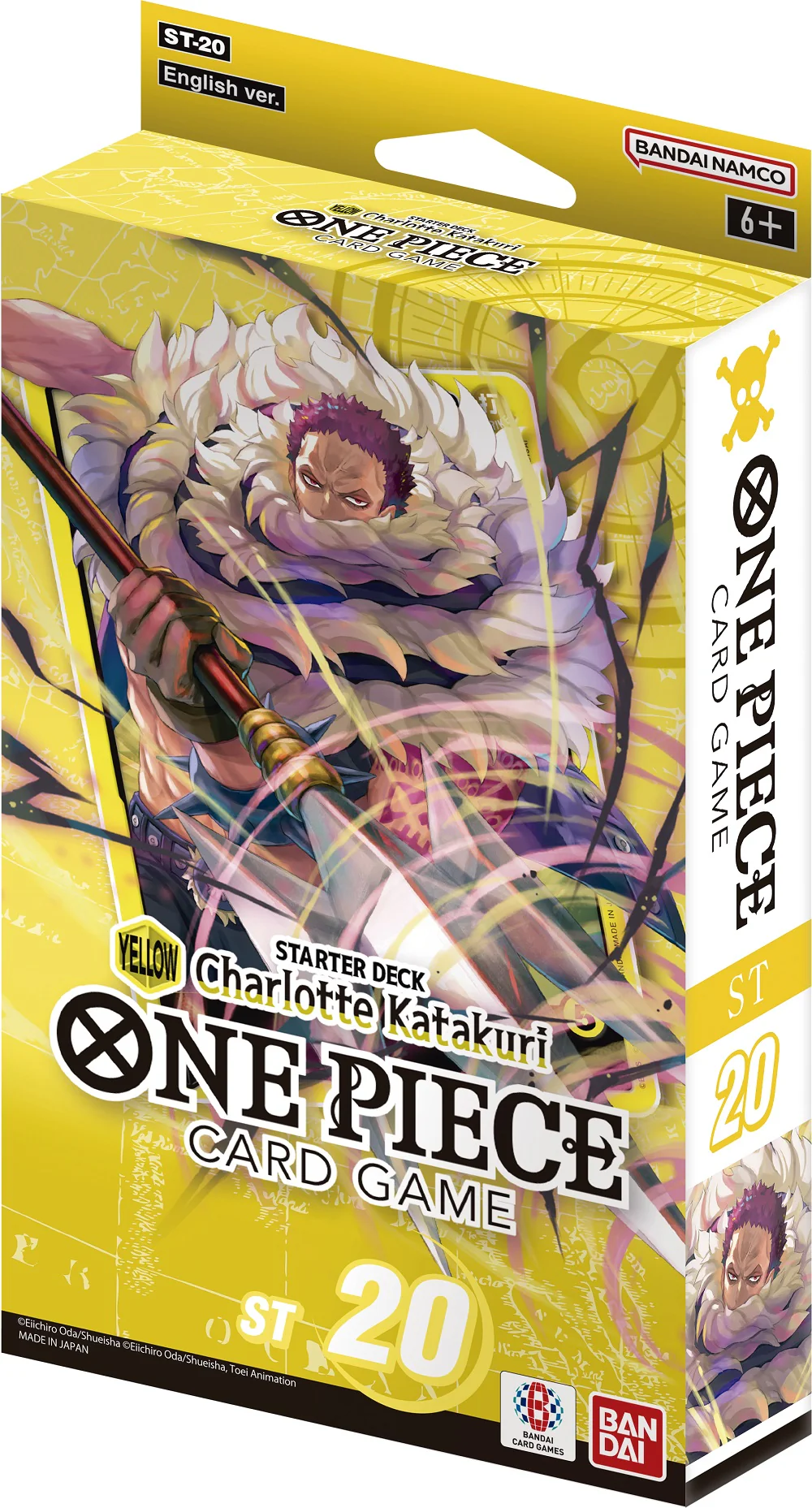 ONE PIECE CG ST20 STARTER DISPLAY (YELLOW) - CHARLOTTE KATAKURI
