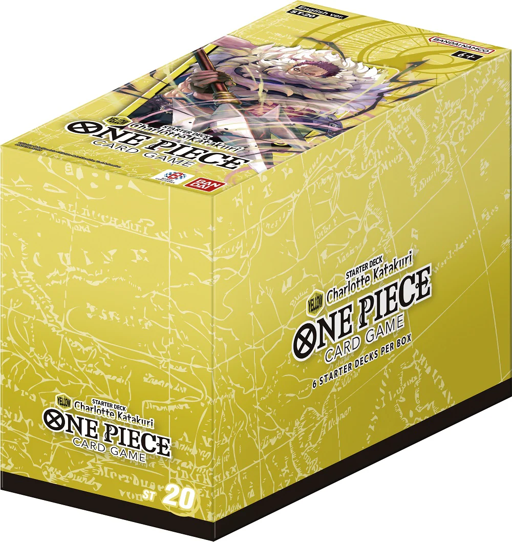 ONE PIECE CG ST20 STARTER DISPLAY (YELLOW) - CHARLOTTE KATAKURI - Image 2