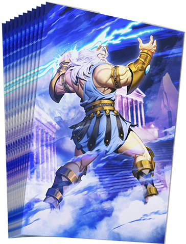 OVERPOWER: EDGAR RICE BURROUGHS AND THE WORLD LEGENDS SLEEVES TITAN SHIELD ZEUS 100CT
