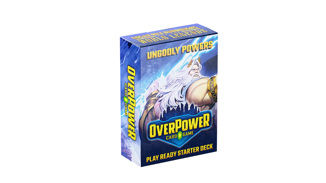 OVERPOWER: EDGAR RICE BURROUGHS AND THE WORLD LEGENDS STARTER DECK 12CT DISPLAY - Image 3