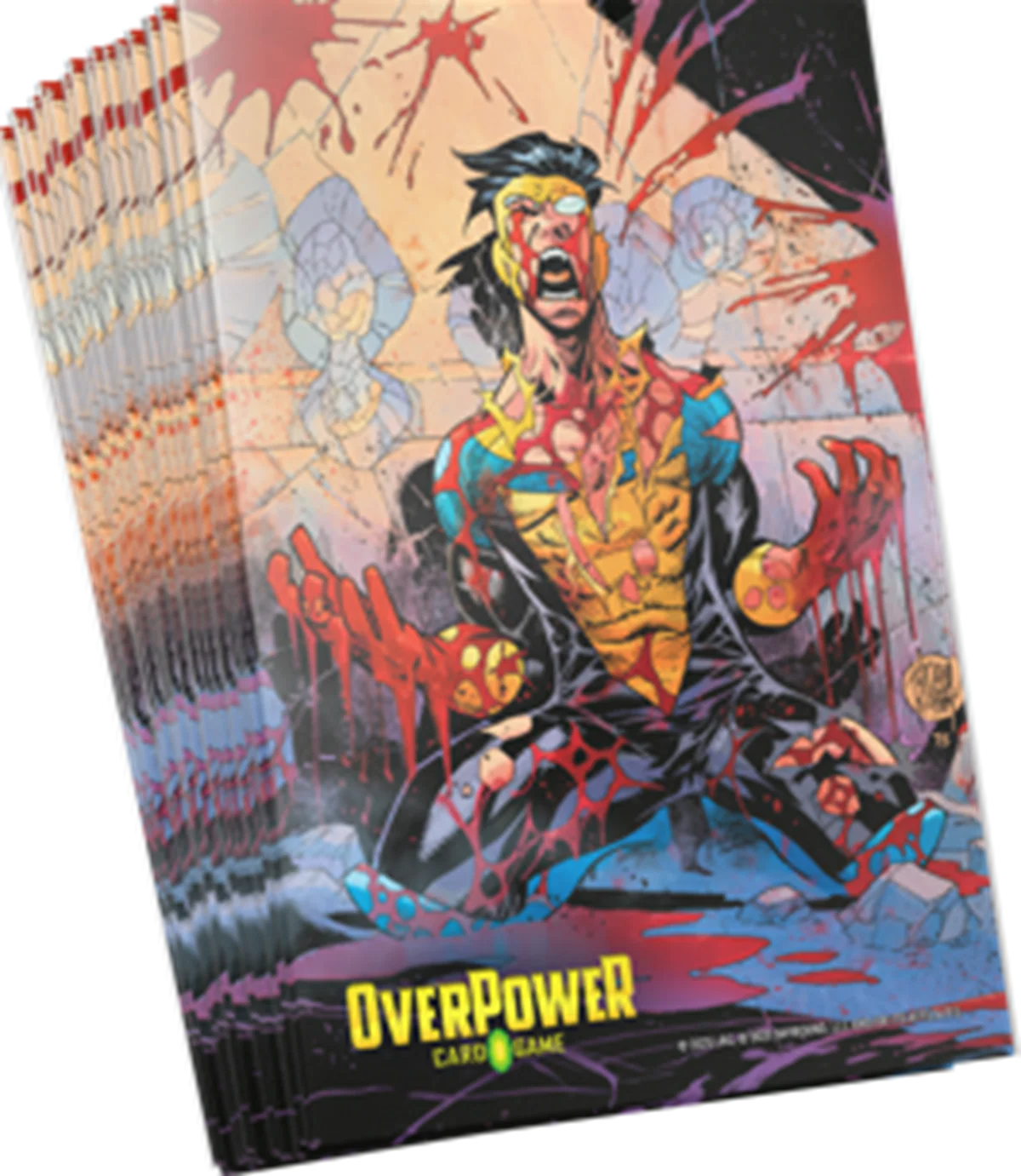 OVERPOWER: SKYBOUND INVINCIBLE SLEEVES - INVINCIBLE 100CT