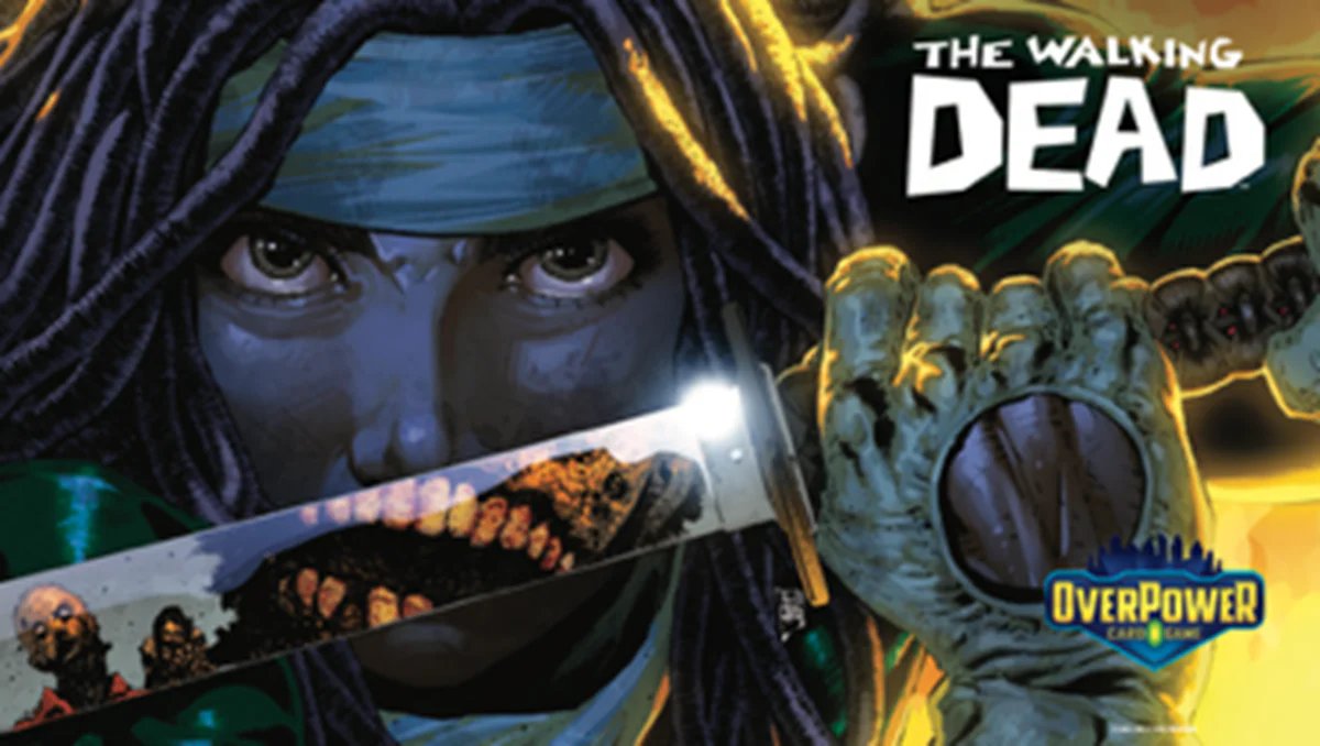 OVERPOWER: SKYBOUND THE WALKING DEAD PREMIUM FORMAT PLAYMAT - MICHONNE