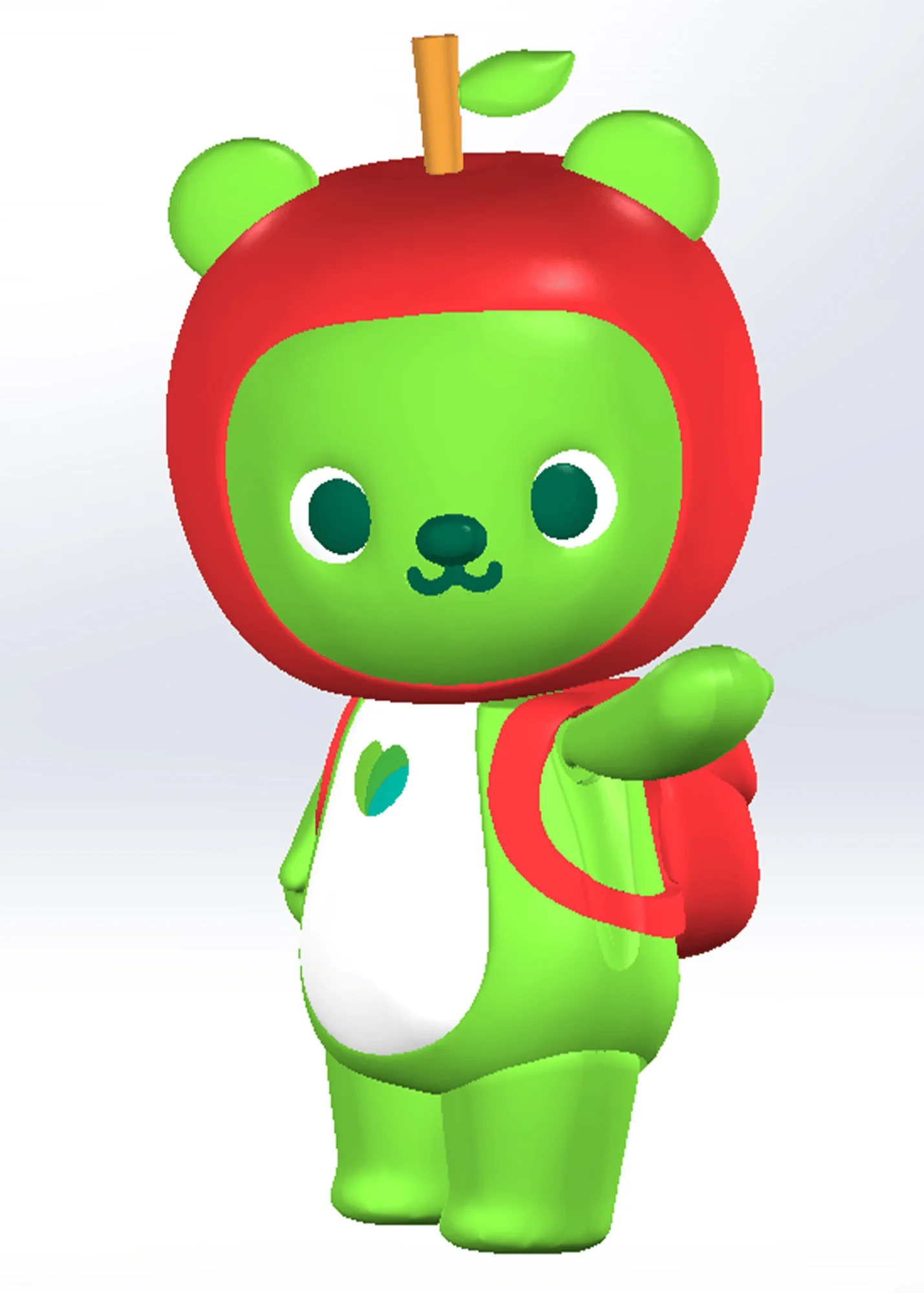 Plafia Arukuma - Nagano Prefecture Plastic Model - Image 3