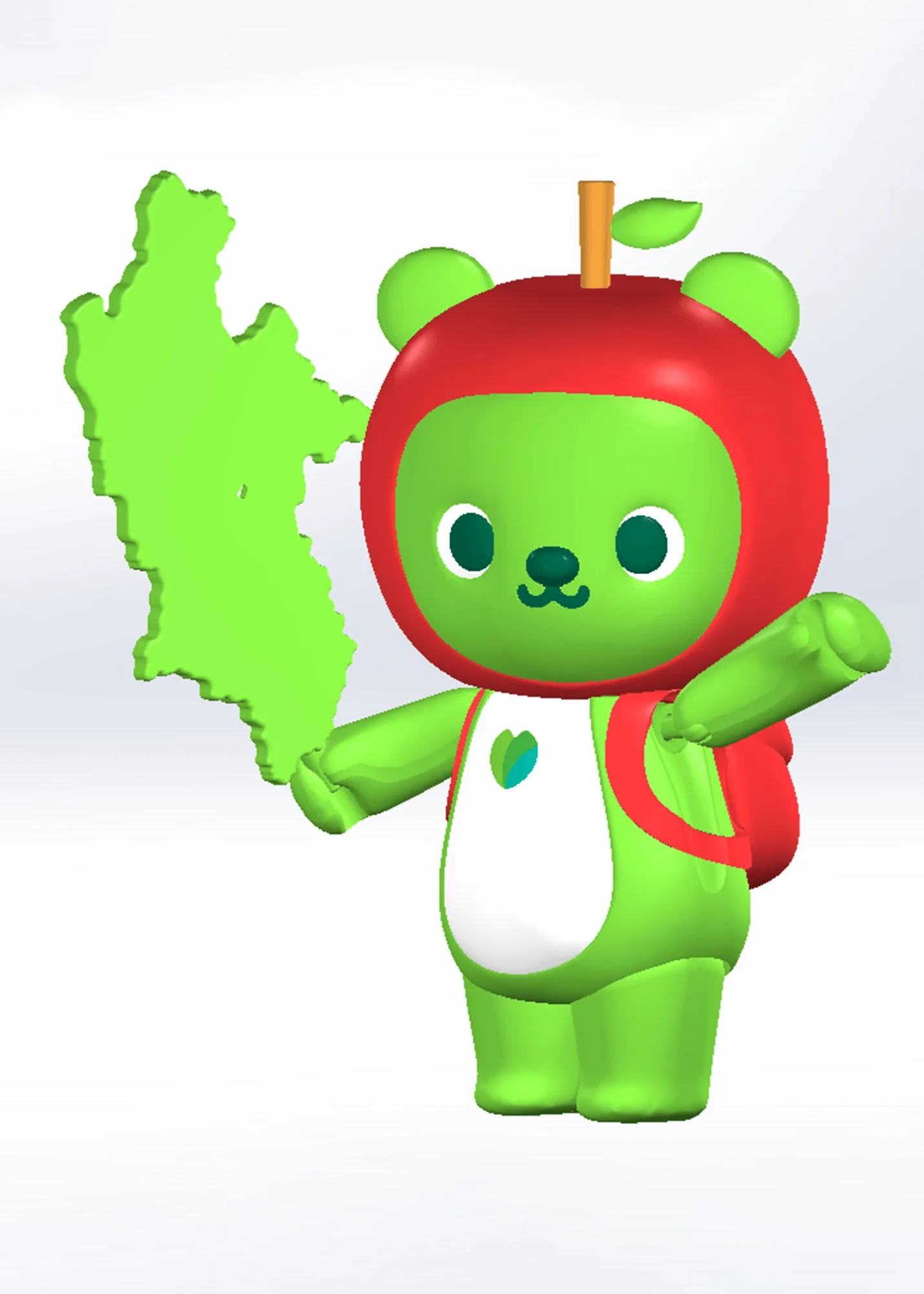Plafia Arukuma - Nagano Prefecture Plastic Model - Image 9