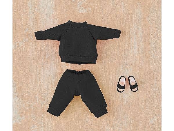 Nendoroid Doll Outfit Set: Sweatshirt and Sweatpants (Black) - Image 2