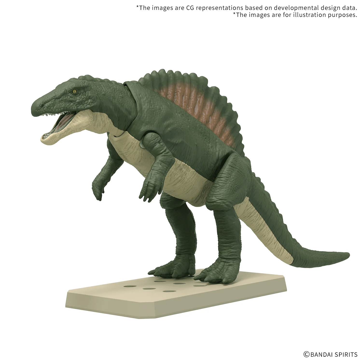PLANNOSAURUS Spinosaurus 1915