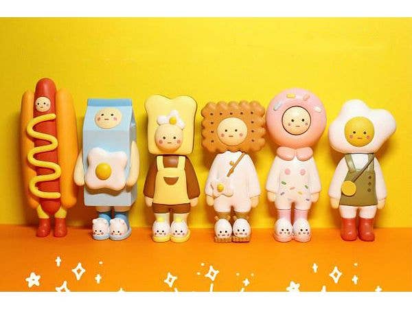 PMOA UOVO FRIEND - Food Series(re-run) (Set of 6 figures) - Image 2