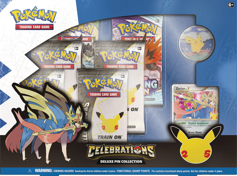 POKEMON CELEBRATIONS DELUXE PIN COLLECTION