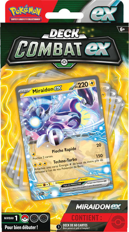 POKEMON FRENCH BATTLE DECKS VICTINI EX/MIRAIDON EX - Image 2