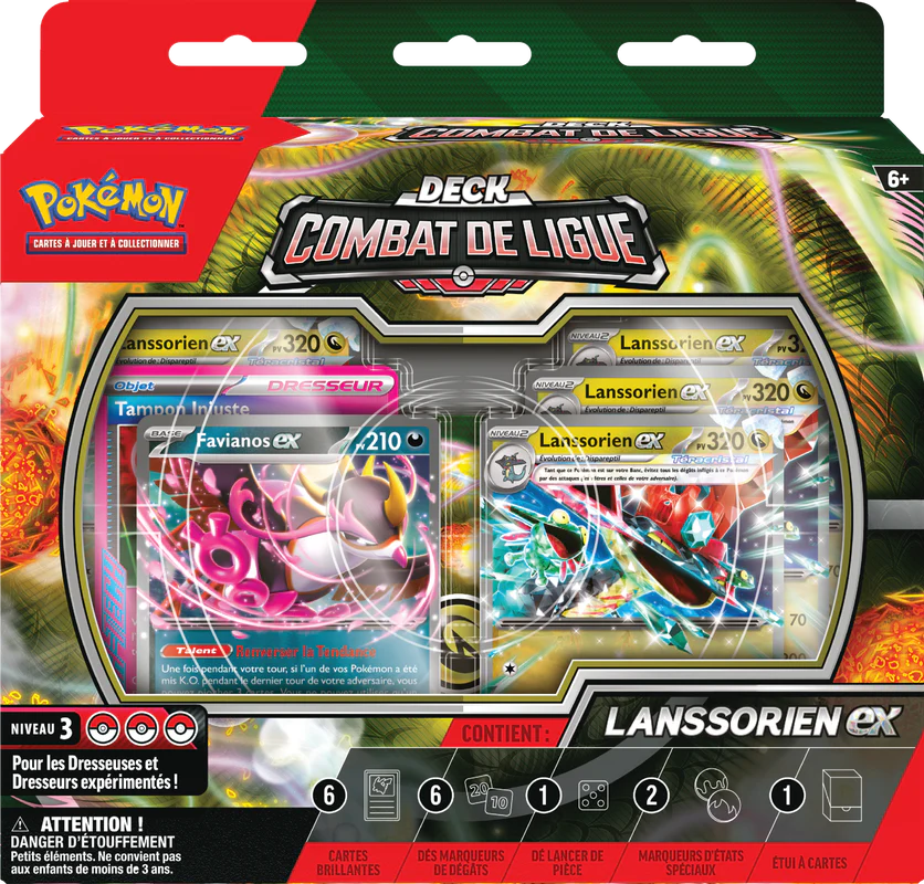 POKEMON FRENCH DRAGAPULT EX LEAGUE BATTLE DECK (6)