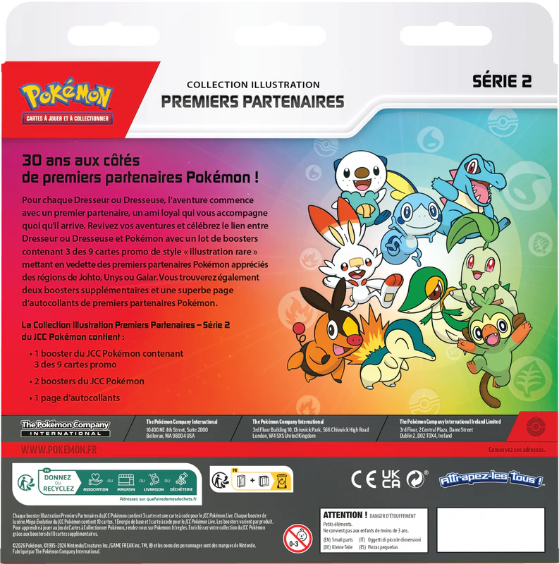 POKEMON FRENCH FIRST PARTNER ILLUSTRATION COLLECTION SERIES 2 - Image 2