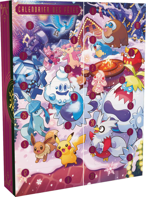 POKEMON FRENCH HOLIDAY CALENDAR 2025 - Image 2