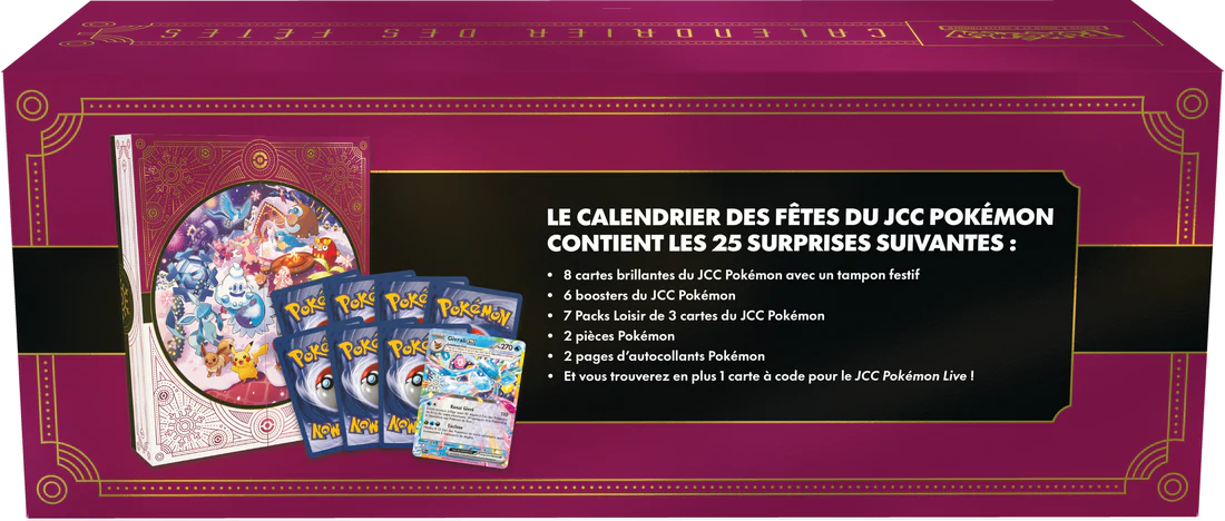 POKEMON FRENCH HOLIDAY CALENDAR 2025 - Image 4
