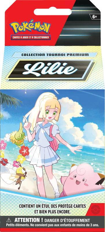 POKEMON FRENCH LILLIE PREMIUM TOURNAMENT COLLECTION (24)