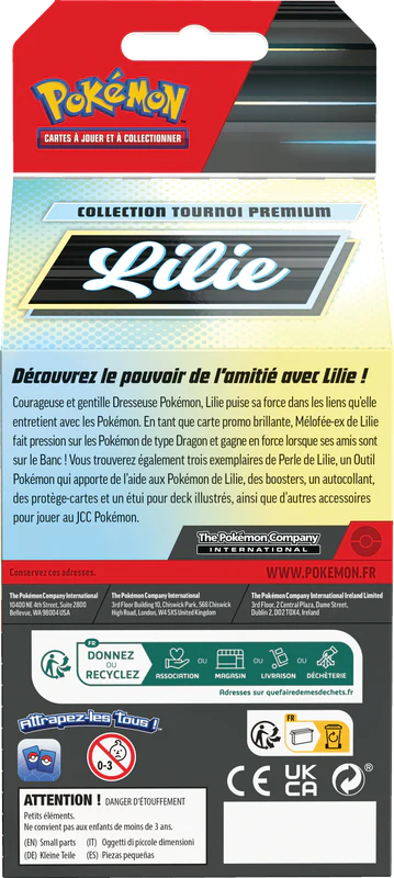 POKEMON FRENCH LILLIE PREMIUM TOURNAMENT COLLECTION (24) - Image 3