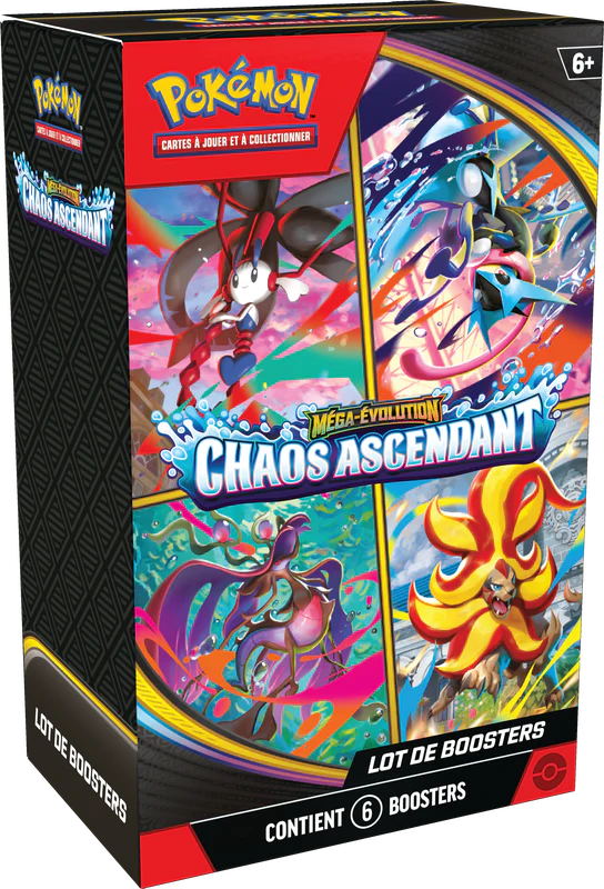 POKEMON FRENCH ME04 CHAOS RISING BOOSTER BUNDLE