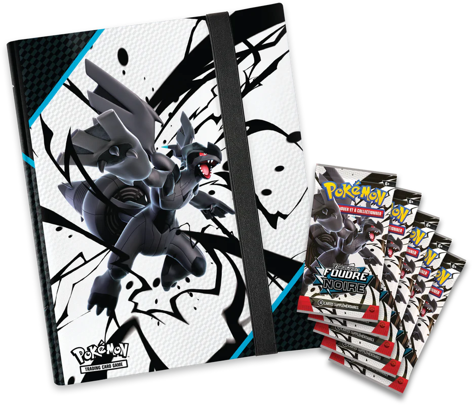 POKEMON FRENCH SV10.5 BLACK BOLT BINDER COLLECTION - Image 2