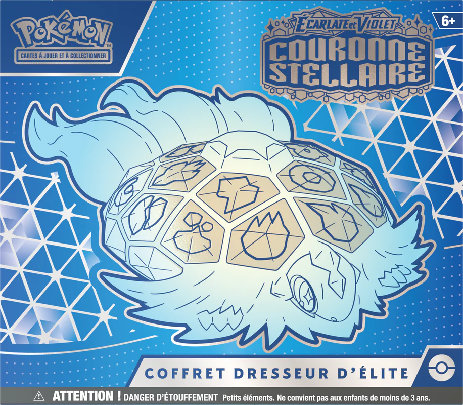 POKEMON FRENCH SV7 STELLAR CROWN ELITE TRAINER (10)
