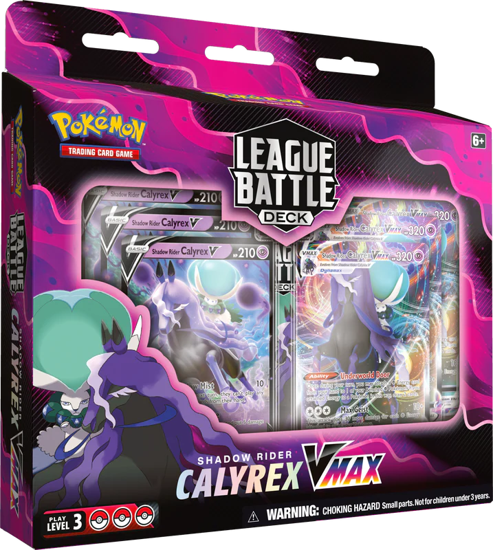 POKEMON LEAGUE BATTLE DECK CALYREX VMAX - Image 3