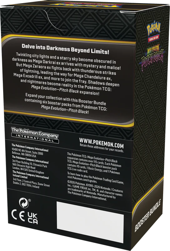 POKEMON ME05 PITCH BLACK BOOSTER BUNDLE - Image 2