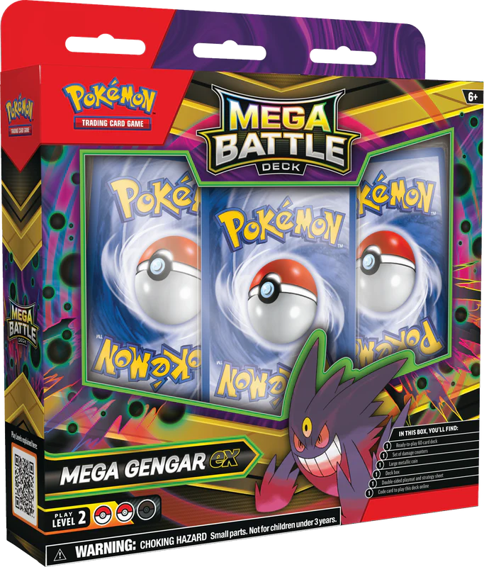 POKEMON MEGA BATTLE DECKS GENGAR EX/ DIANCIE EX - Image 2