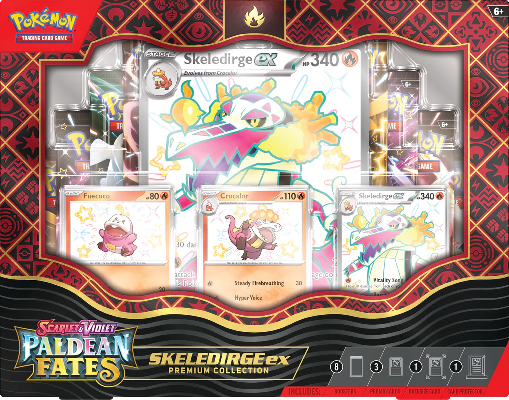 Pokemon TCG: Scarlet & Violet 4.5 Paldean Fates- Pokémon ex Premium Collection Box - Image 3