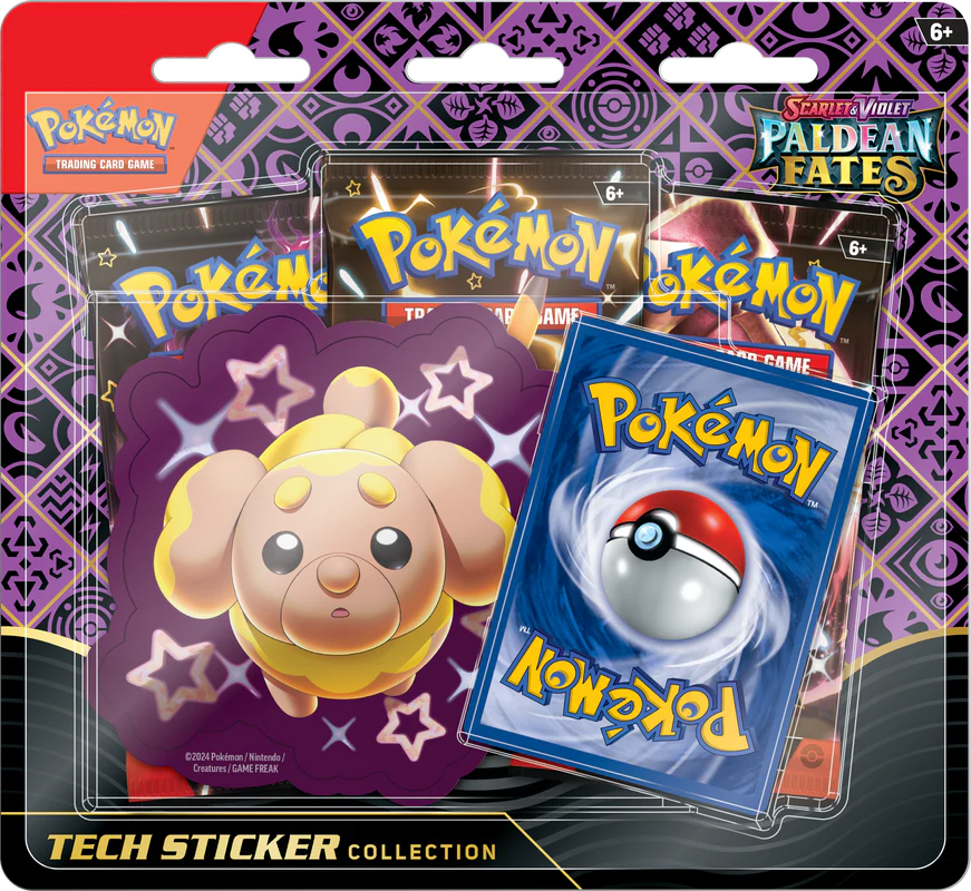 Pokemon TCG: Scarlet & Violet 4.5 Paldean Fates- Tech Sticker Collection