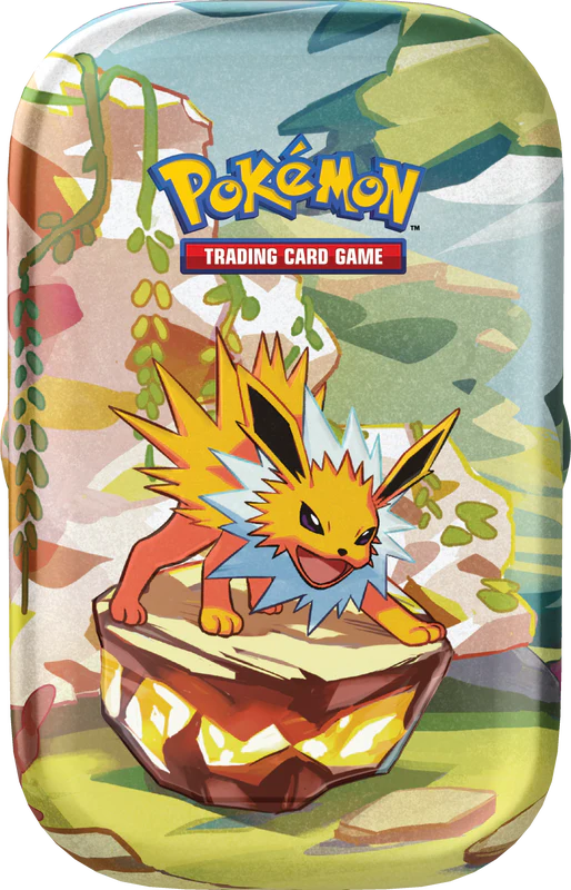 POKEMON SV8.5 PRISMATIC EVOLUTIONS 8CT MINI TIN DISPLAY - Image 5