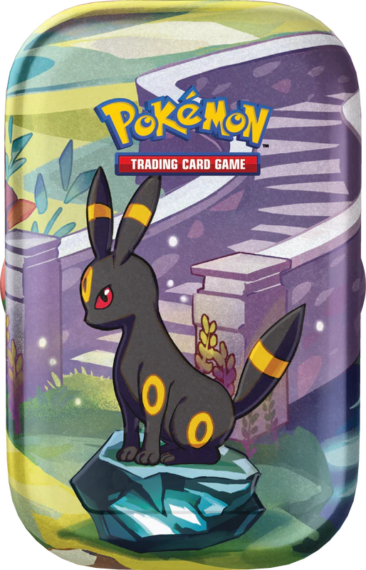 POKEMON SV8.5 PRISMATIC EVOLUTIONS 8CT MINI TIN DISPLAY - Image 8