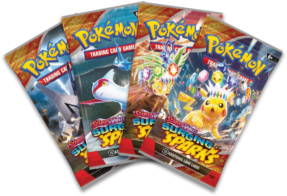 POKEMON SV8 SURGING SPARKS BUILD & BATTLE BOX DISPLAY - Image 2