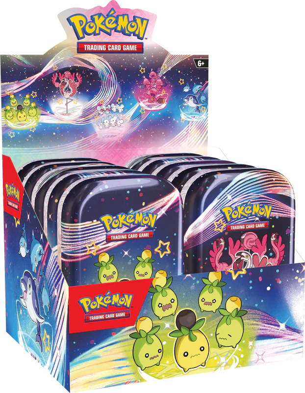 Pokemon TCG: Scarlet & Violet 4.5 Paldean Fates- Mini Tin Display