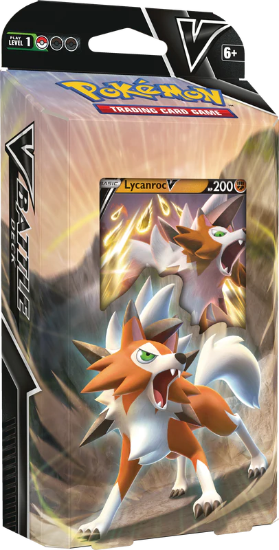 Pokemon TCG: V Battle Decks (Lycanroc V or Corviknight V) 2 Styles