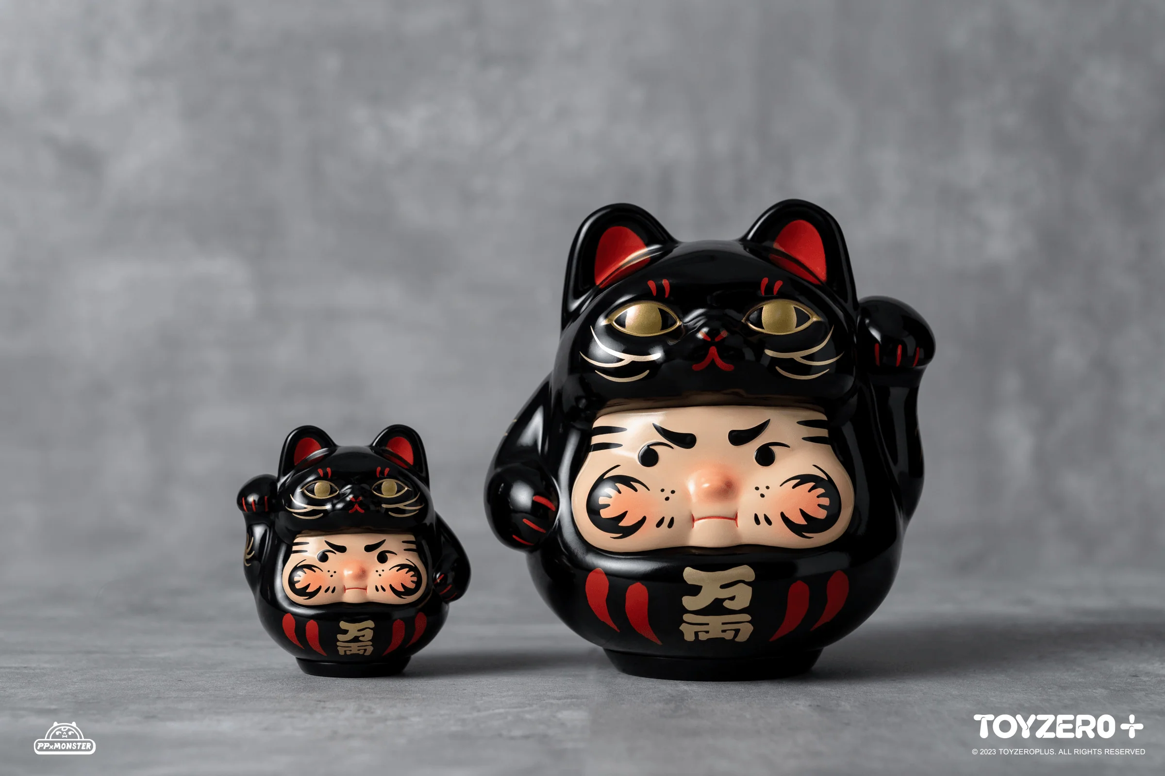 PP Lucky Cat Daruma (Black cat edition) - Image 3