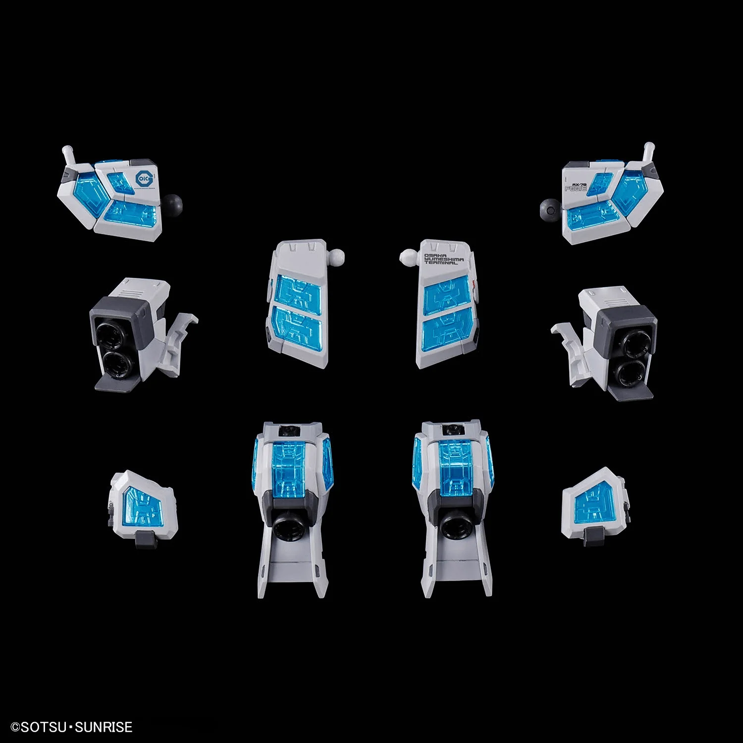 1/144 RX-78F00/E GUNDAM (EX-001 G.L.R.S.S. Feather UNIT) CHEMICAL RECYCLE Ver. - Image 9