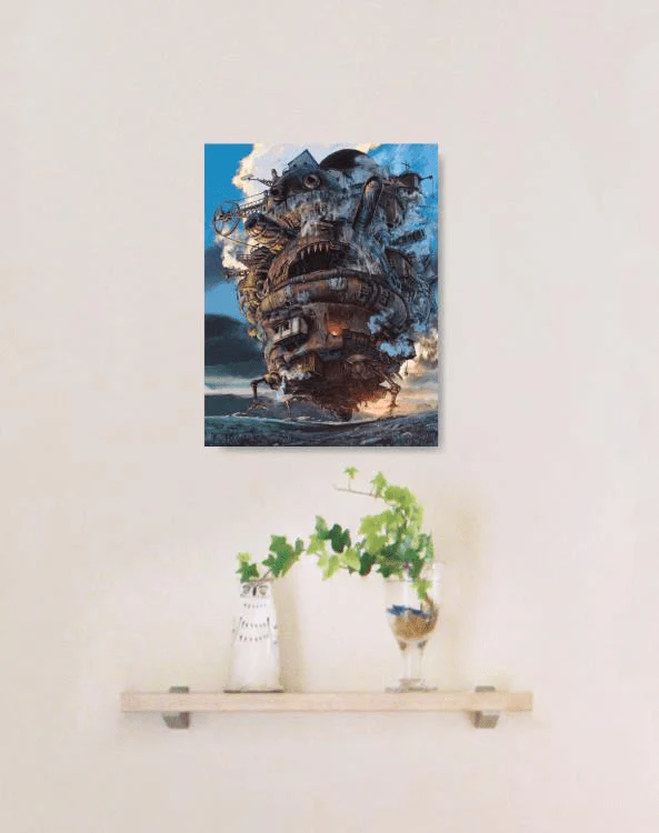 ATB-6 Howl's Moving Castle Artboard Jigsaw Puzzle (ATB-61) "Howl's Moving Castle " - Image 3