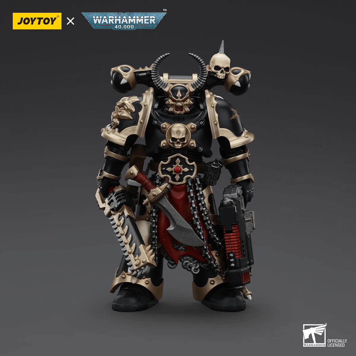 Chaos Space Marines Black Legion Chosen with Combi-melta and chainsword - Image 11