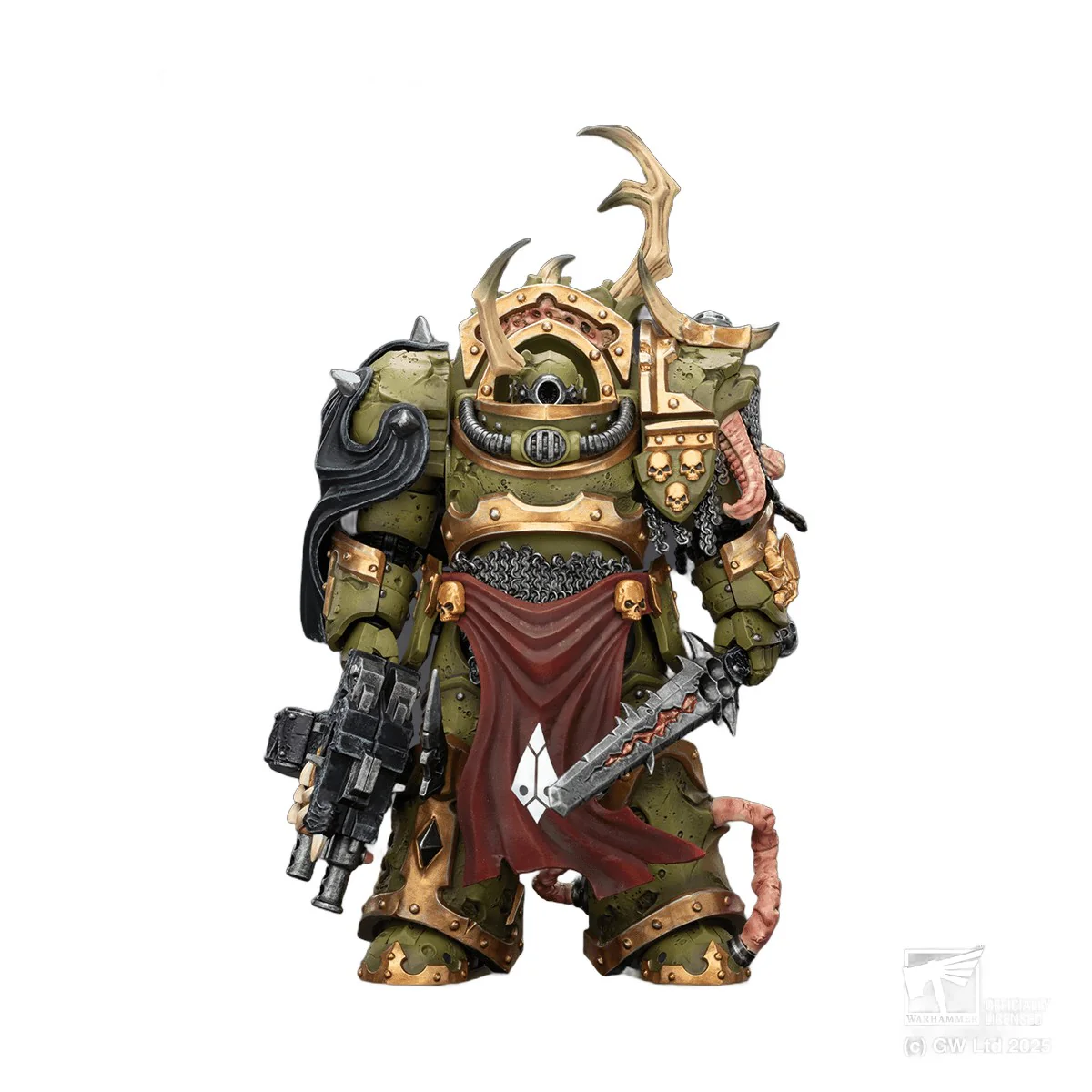 Death Guard Blightlord Terminator 3 with Combi-bolter and Bubotic Blade